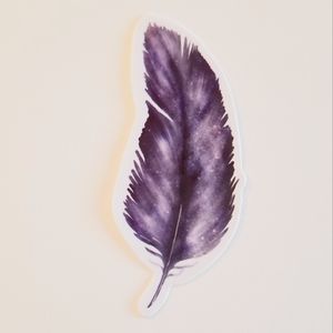 10/$10 Feather Sticker